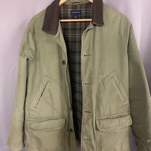 Lands' End Men's Green Barn Coat